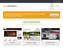 Tablet Screenshot of ideasfactory.us